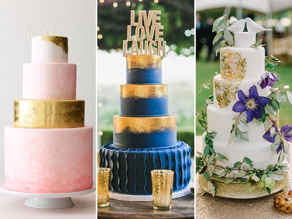 9 ý tưởng bày trí bánh cưới hay ho cho tiệc cưới