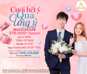 CƯỚI HẾT Ý – QUÀ ƯNG Ý